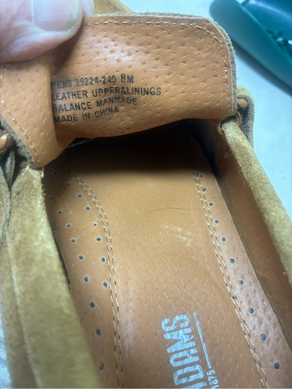 Stacy Adams classic suede